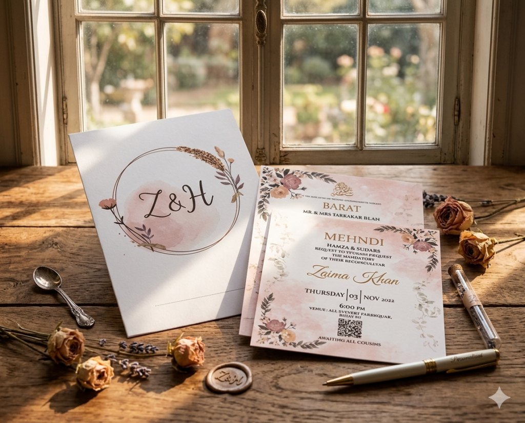 digital wedding card