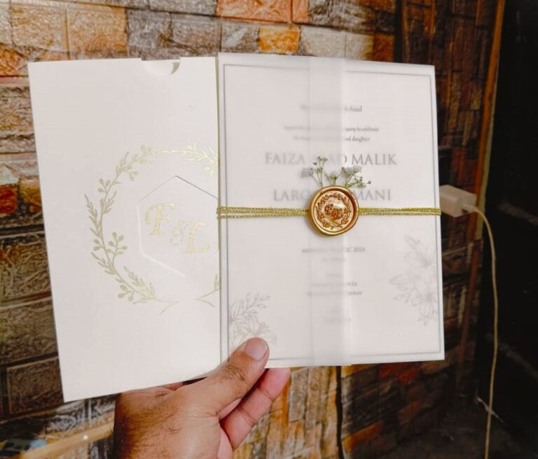 Wedding Cards Pakistan – Premium Customized Shaadi Invitation Cards Online