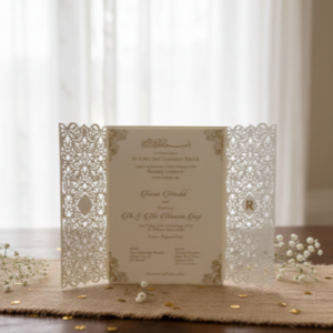 Laser Cut Wedding Cards Pakistan