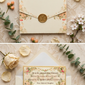 decent floral invites